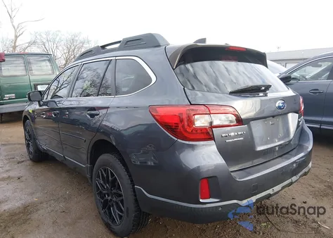 2017 Subaru Outback 2.5I Limited из США, поврежденный, VIN 4S4BSANC6H3226884